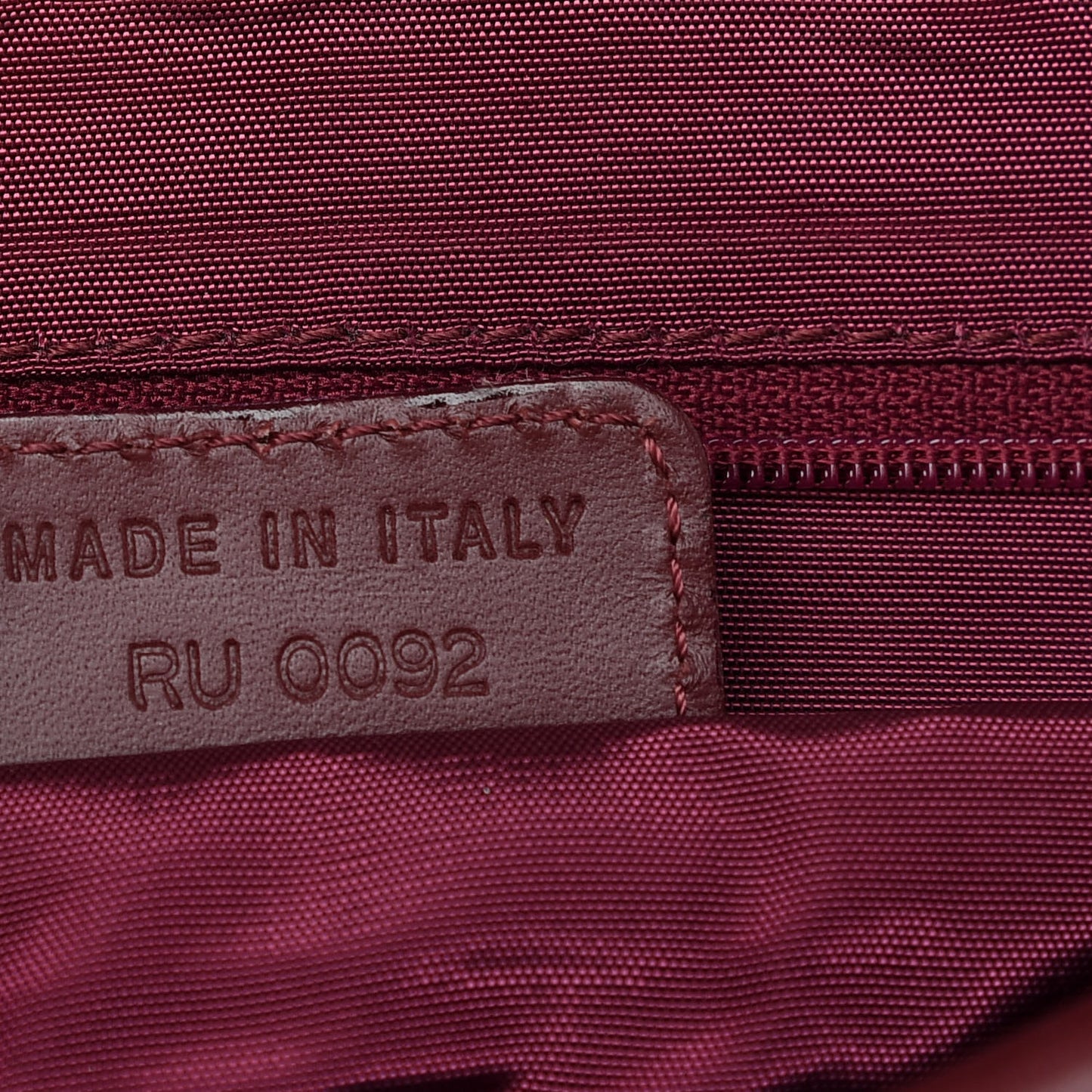 Monogram Double Saddle Bag Burgundy