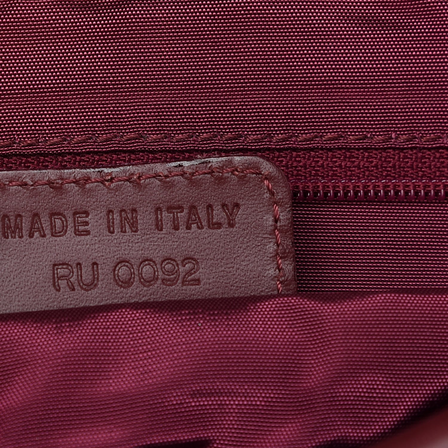 Christian Dior Monogram Double Saddle Bag Burgundy 8 of 8