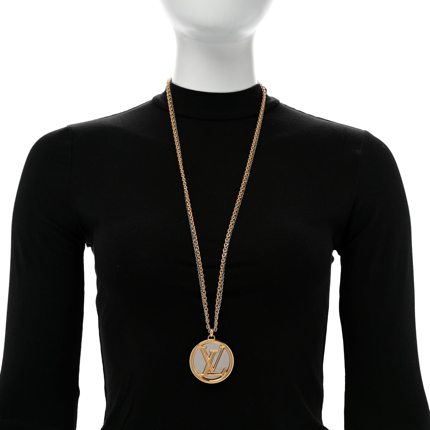 Louise Long Necklace Gold