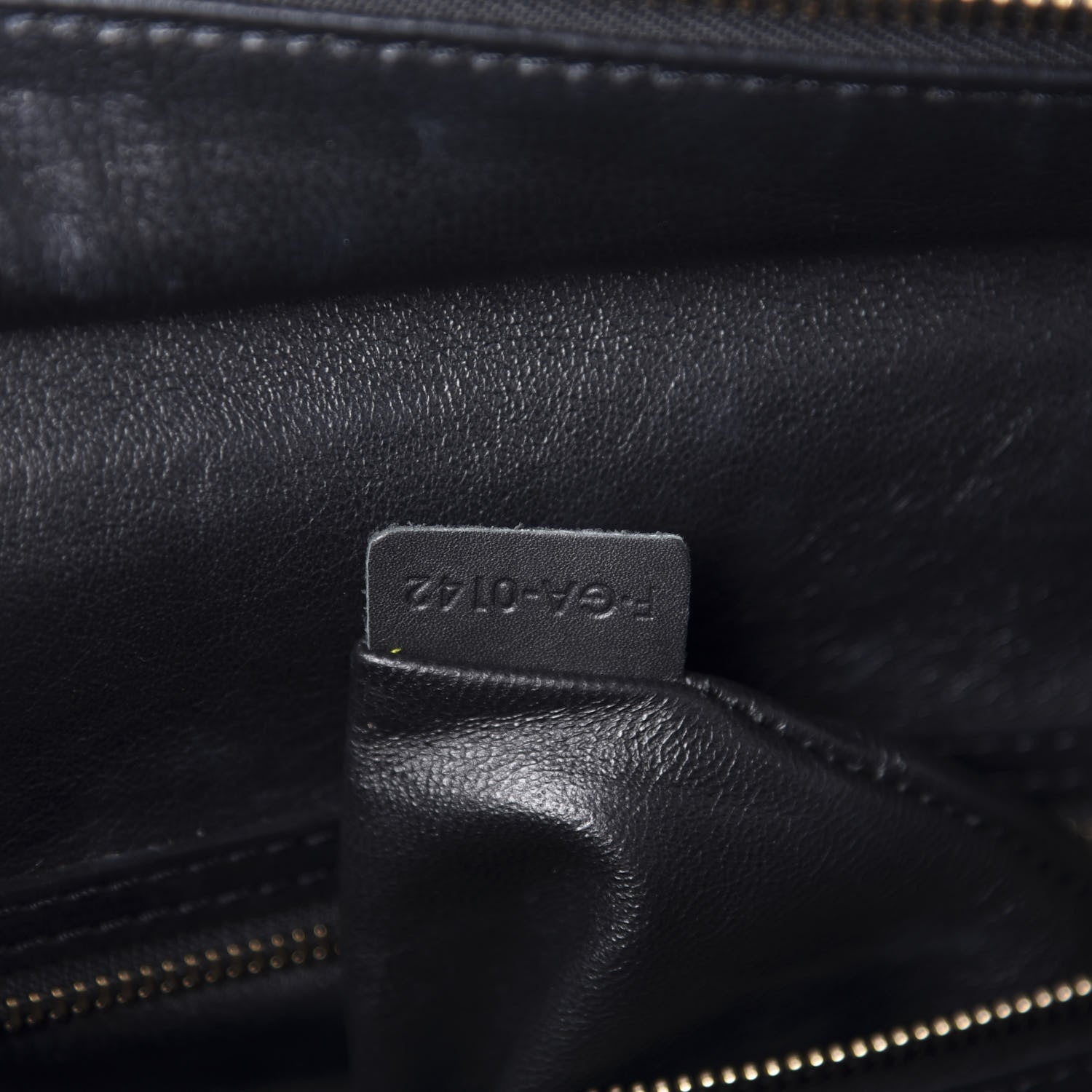 Celine Pony Hair Mini Tri-Color Luggage Royal Blue 8 of 13