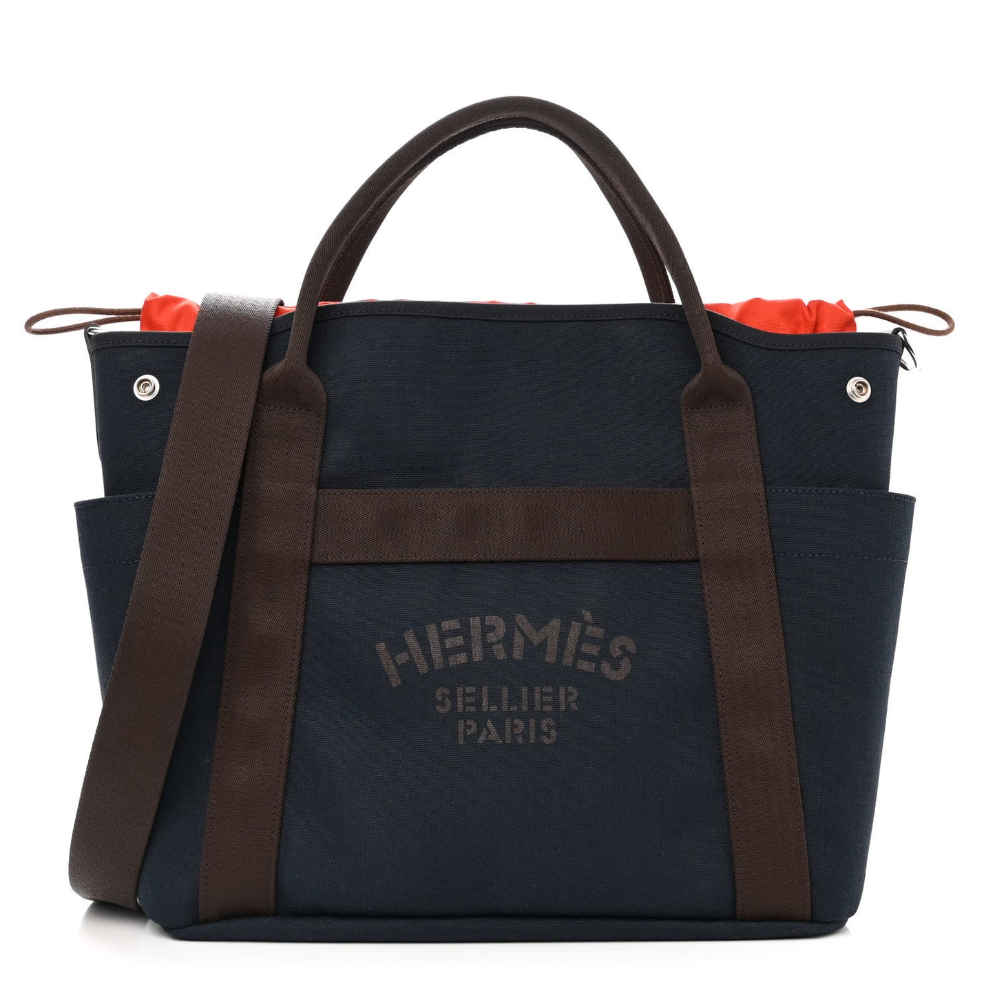 Canvas The Grooming Bag Bleu Navy Feu