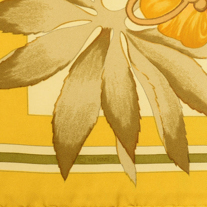 Hermes Silk Fleurs D'Hellade Scarf 90 5 of 5