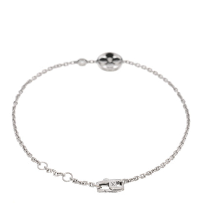 Louis Vuitton 18K White Gold Diamond Idylle Blossom Bracelet 2 of 3