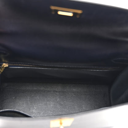 Hermes Box Kelly Sellier 28 Bleu Marine 4 of 11