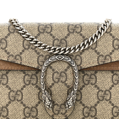 Gucci GG Supreme Monogram Super Mini Dionysus Shoulder Bag Taupe 7 of 12
