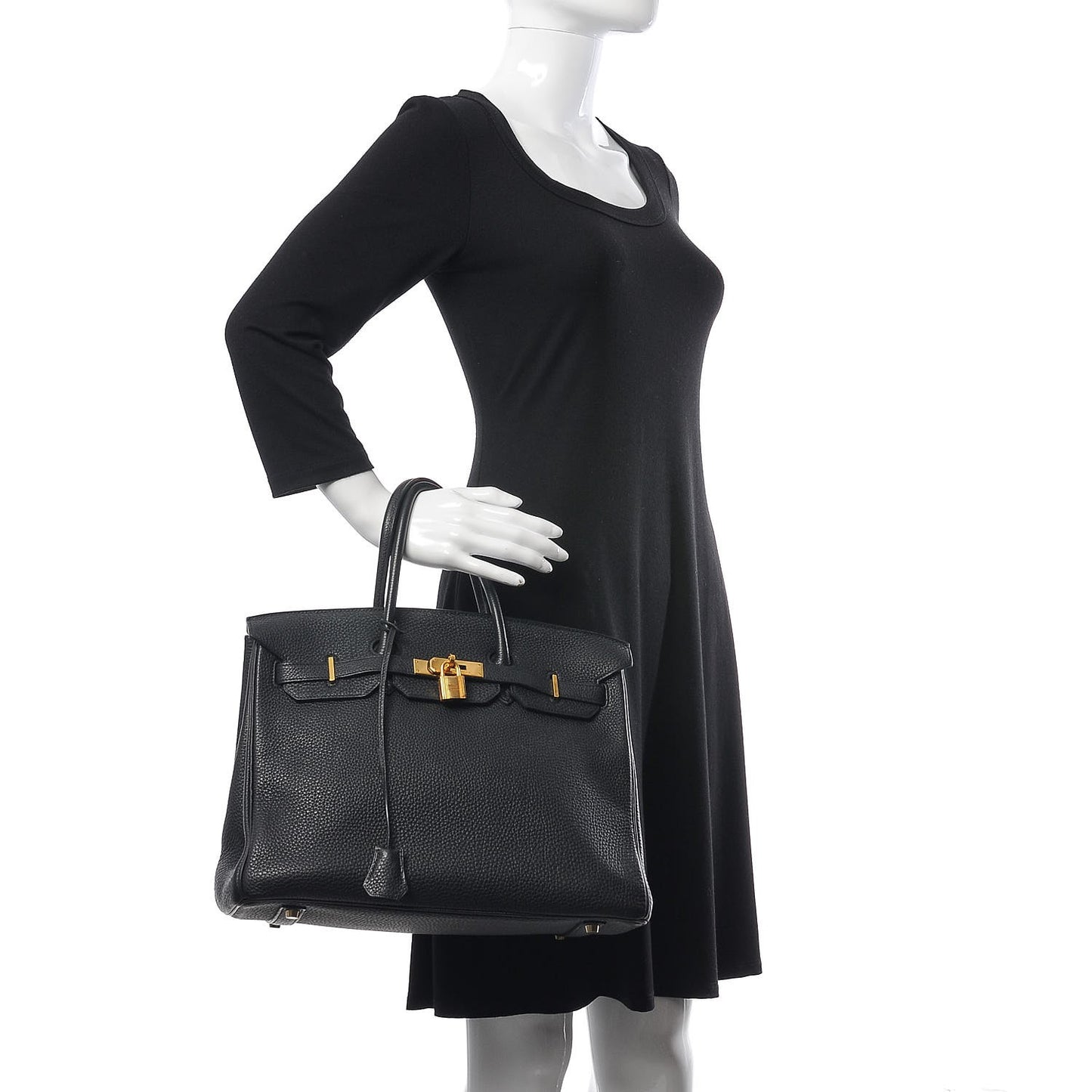 Togo Birkin 35 Black