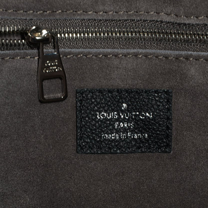 Louis Vuitton Veau Cachemire Soft Lockit MM Black 6 of 8