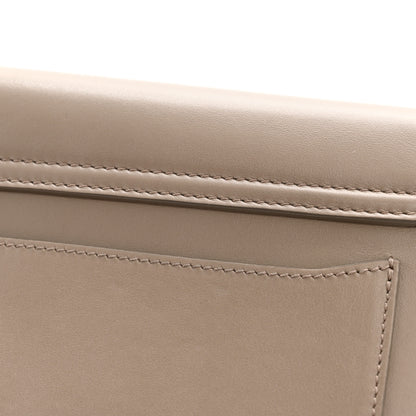 Chloe Calfskin Suede C Clutch With Chain Motty Grey 13 of 13