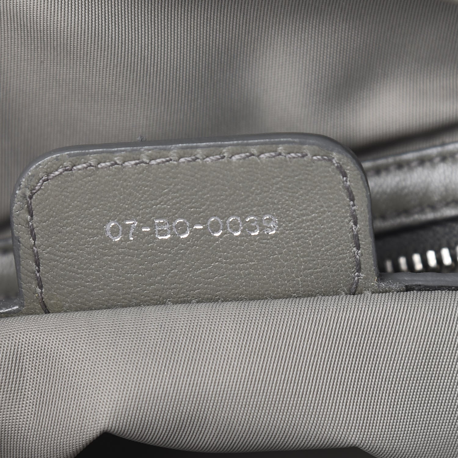 Christian Dior Nylon Cannage Medium Charming Lock Grey 7 of 10