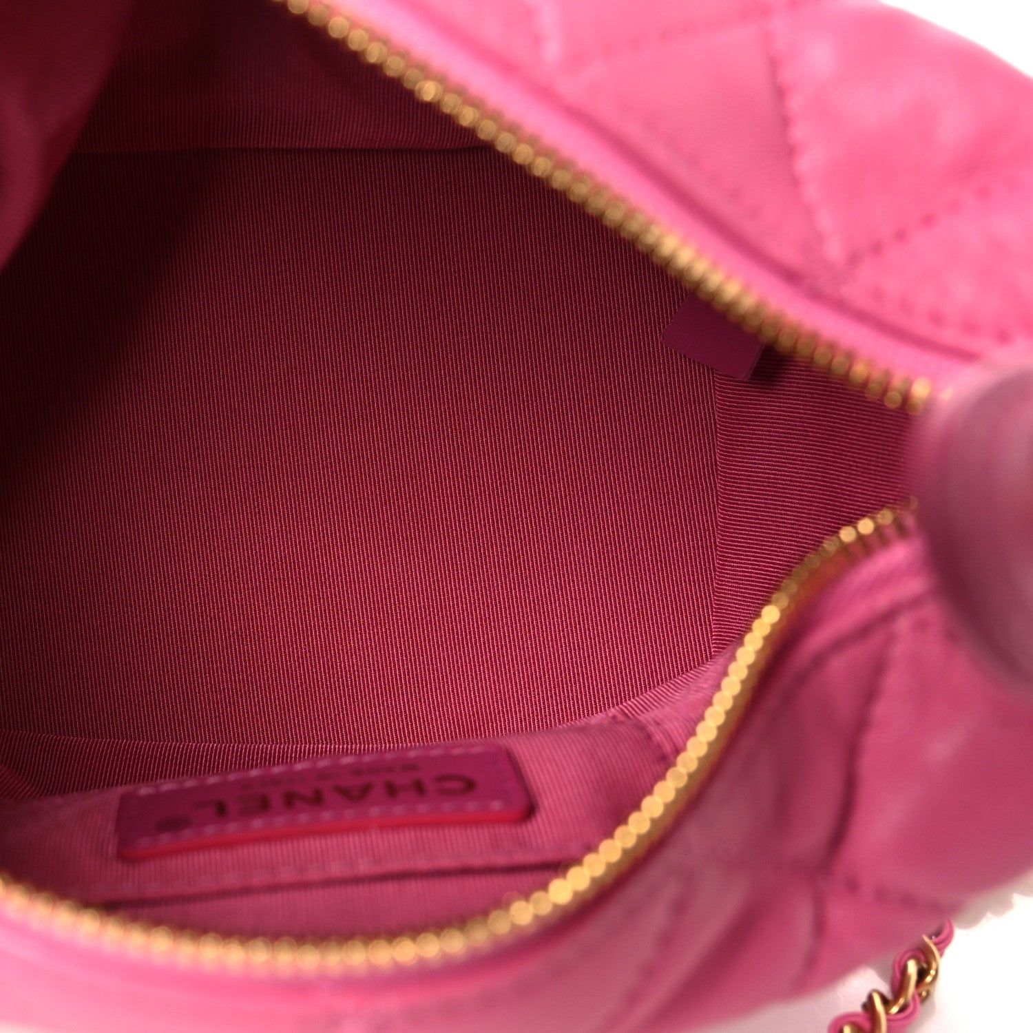 Chanel Lambskin Quilted Small Perfect Meeting Hobo Pink 5 of 10