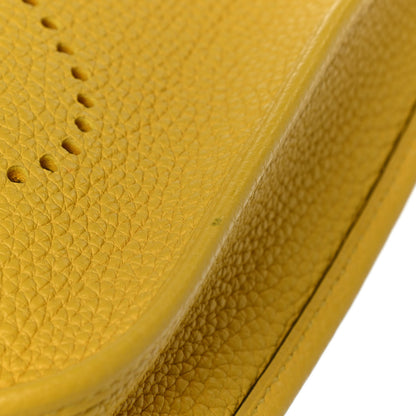 Hermes Taurillon Clemence Evelyne TPM Jaune De Naples 11 of 12