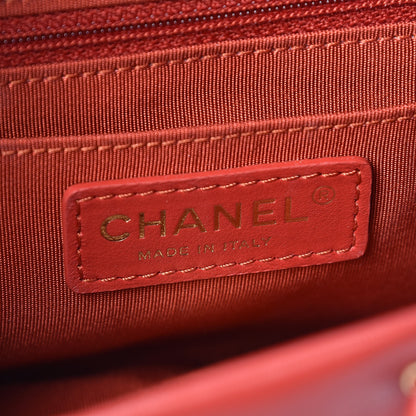 Chanel Calfskin Quilted Small Urban Spirit Backpack Red 6 of 8
