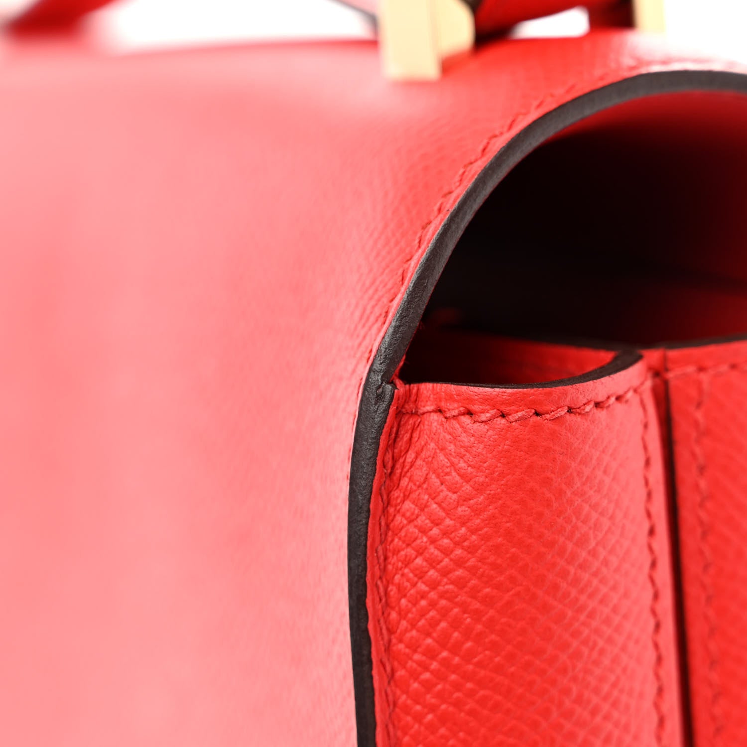 Hermes Epsom Mosaique Au 24-21 Rouge de Coeur 11 of 13