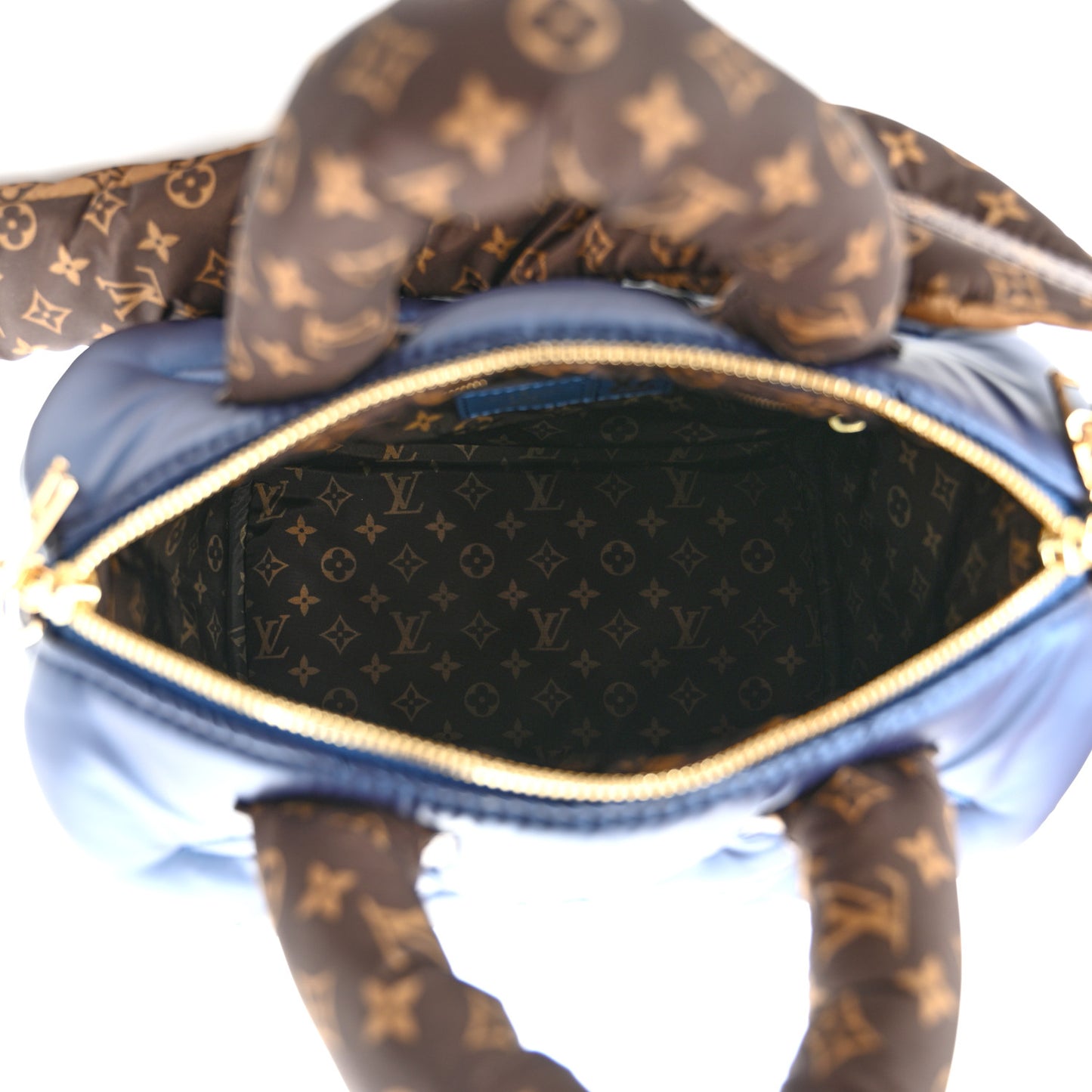 Econyl Mini Monogram Pillow Speedy Bandouliere 25 Navy
