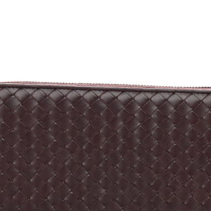 Bottega Veneta Nappa Intrecciato Zip Around Wallet Aubergine 7 of 10