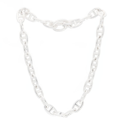 Hermes Sterling Silver GM Chaine D'Ancre Necklace 2 of 3