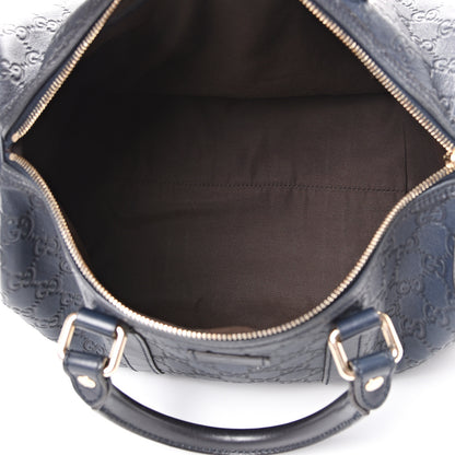 Gucci Guccissima Medium Joy Boston Blue 4 of 15