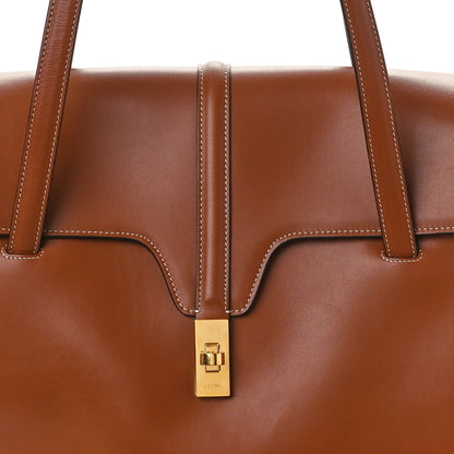 Celine Calfskin Large Soft 16 Bag Tan 7 of 9