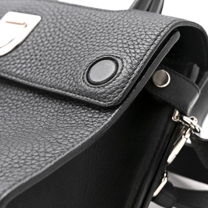 Christian Dior Grained Calfskin Mini Diorever Flap Black 11 of 16