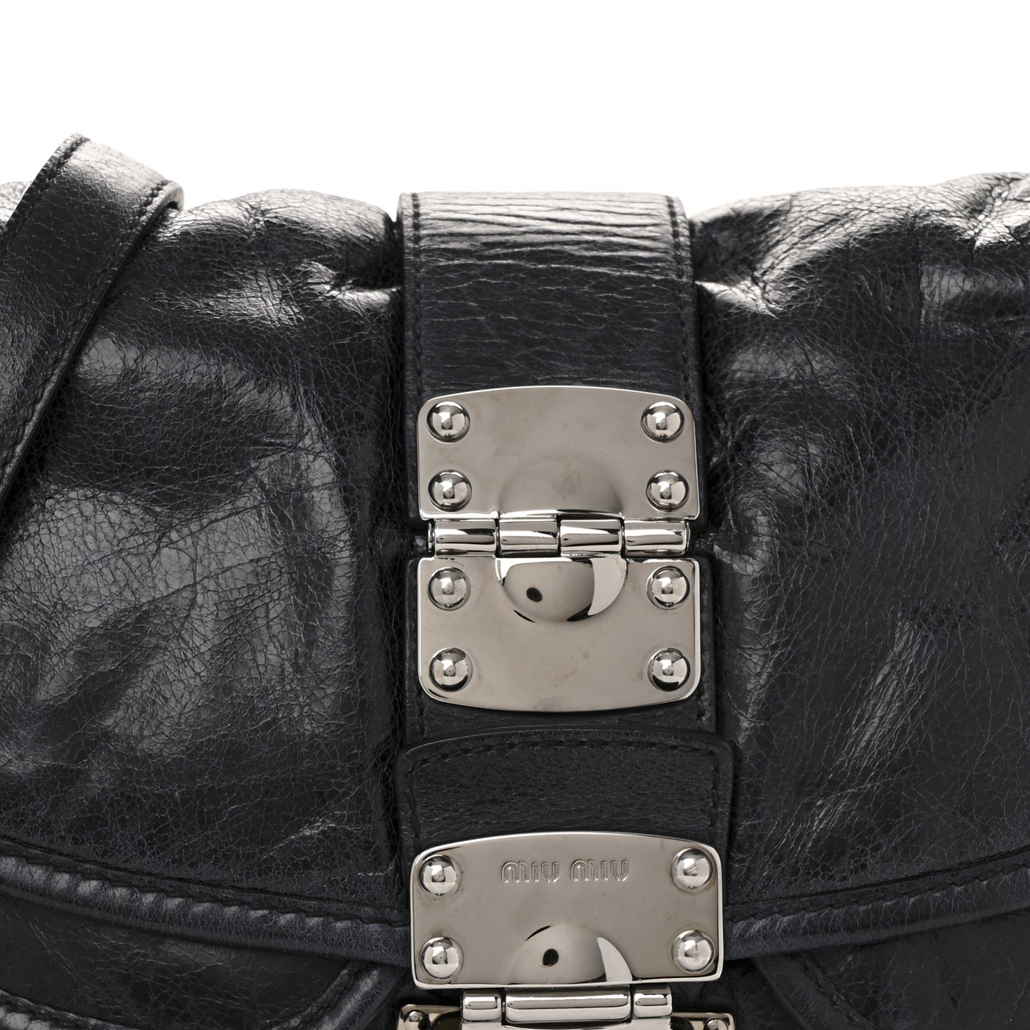 Nappa Matelasse Lux Coffer Hobo Bluette