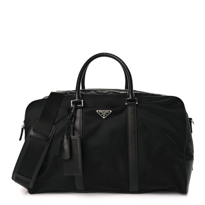 Prada Re-Nylon Saffiano Duffle Bag Black 1 of 7