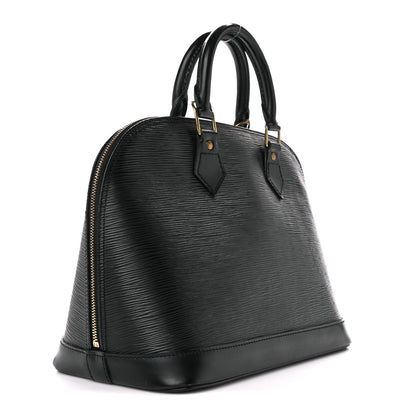 Louis Vuitton Epi Alma PM Black 3 of 14