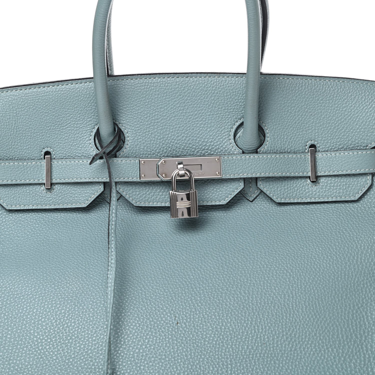 Hermes Togo Birkin 35 Blue Jean 8 of 15