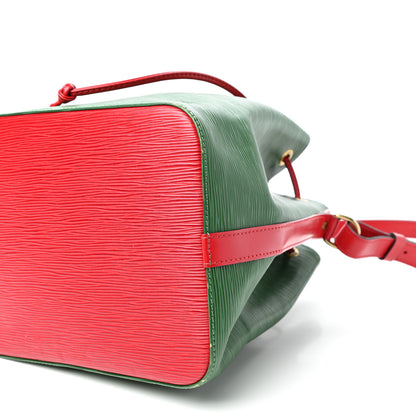 Louis Vuitton Epi Petit Bi-Color Noe Borneo Castillan Red 9 of 10