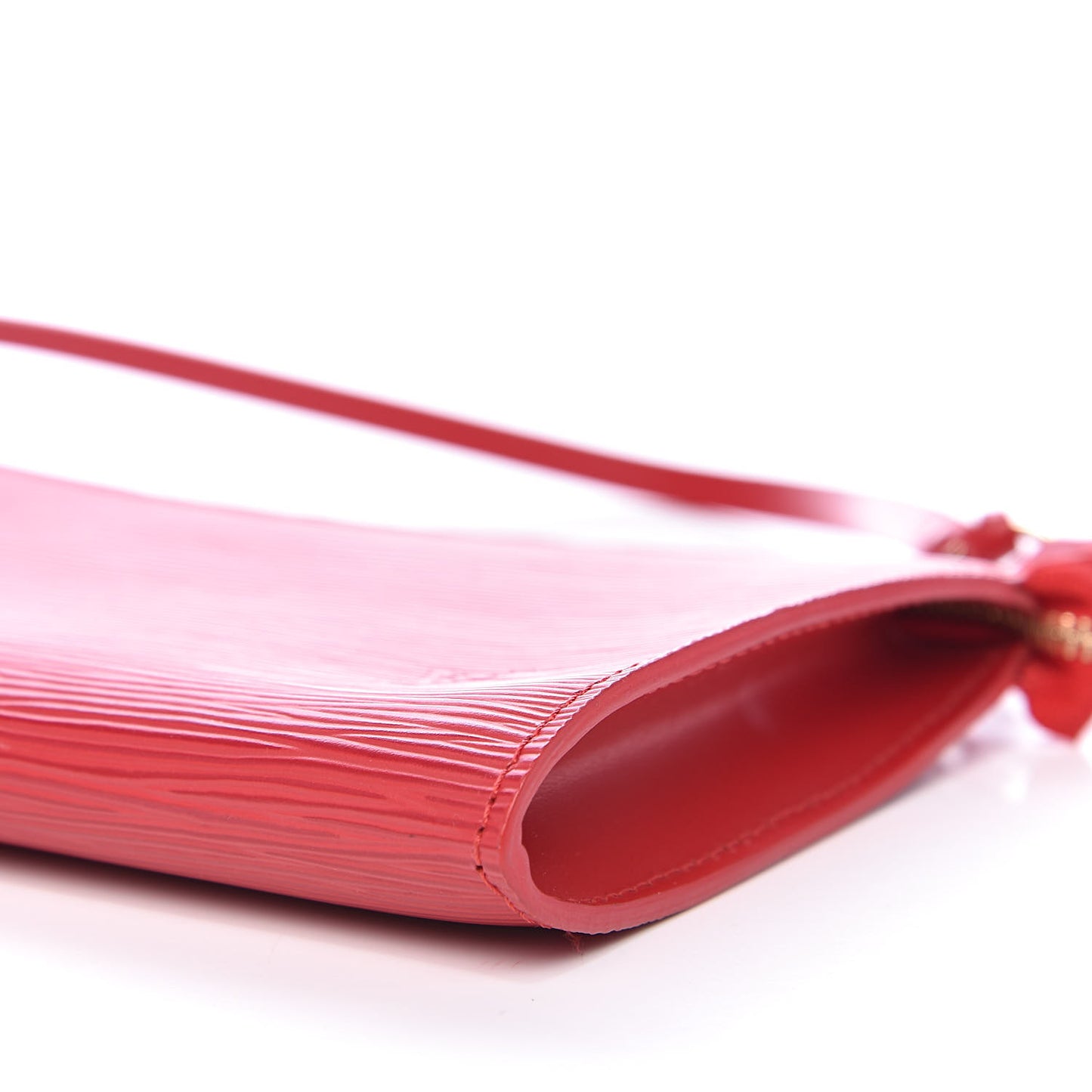 Epi Pochette Accessories 24 Castillan Red