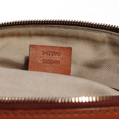 Gucci Monogram Vintage Web Medium Boston Tobacco 7 of 8