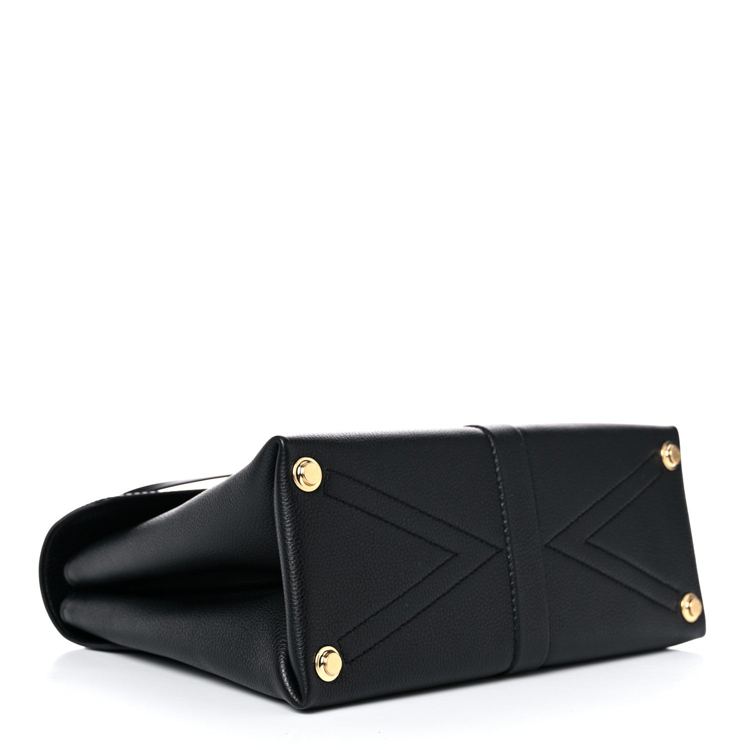 Louis Vuitton Grained Smooth Calfskin Rose Des Vents MM Black 4 of 12