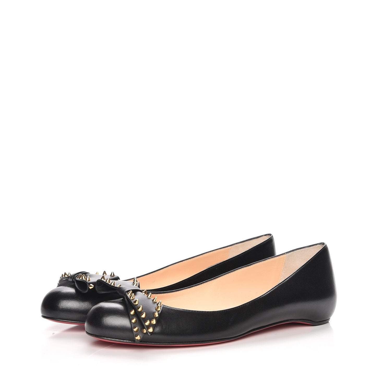 Nappa Ballalarina Flats 36.5 Black