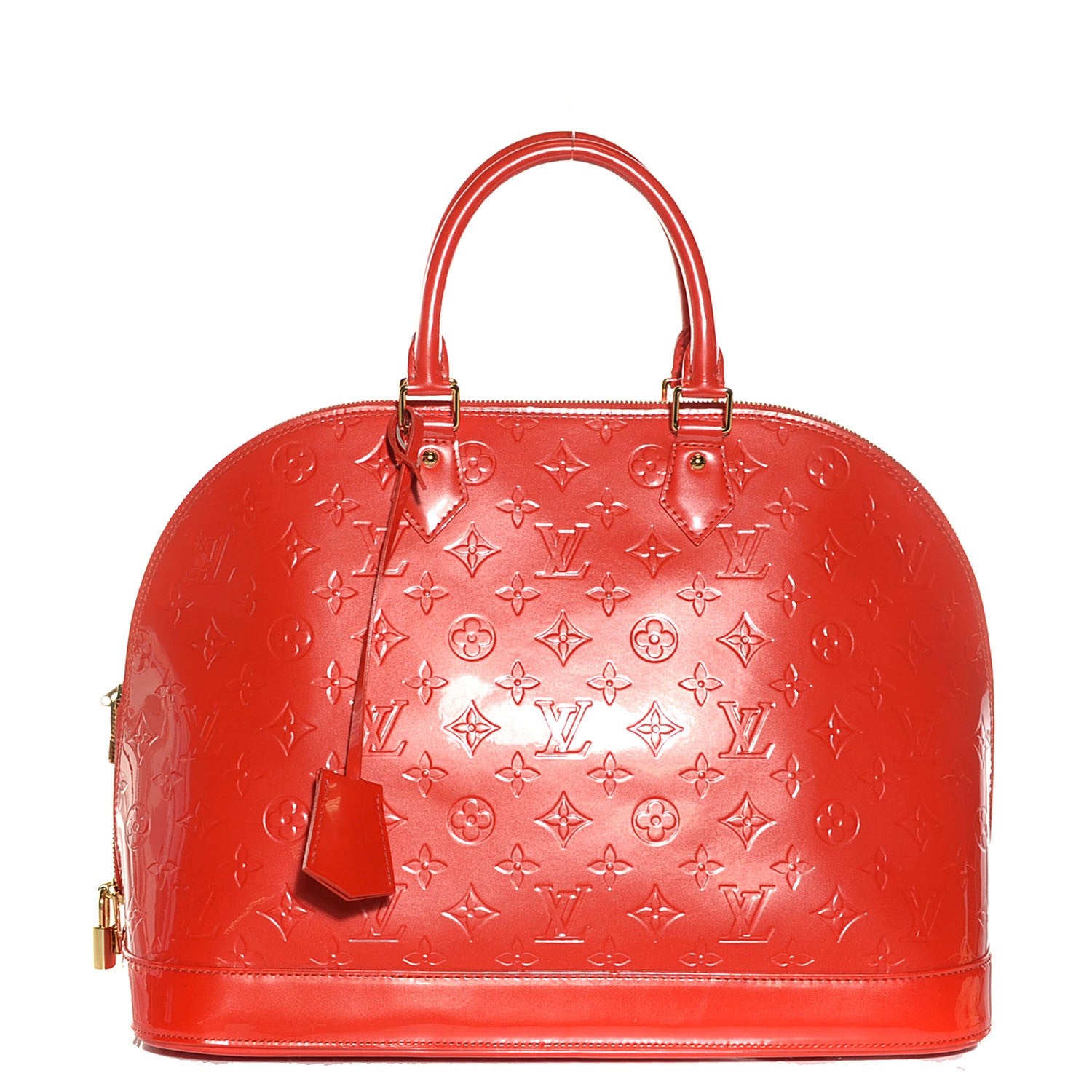 Louis Vuitton Vernis Alma GM Orange Sunset 1 of 20