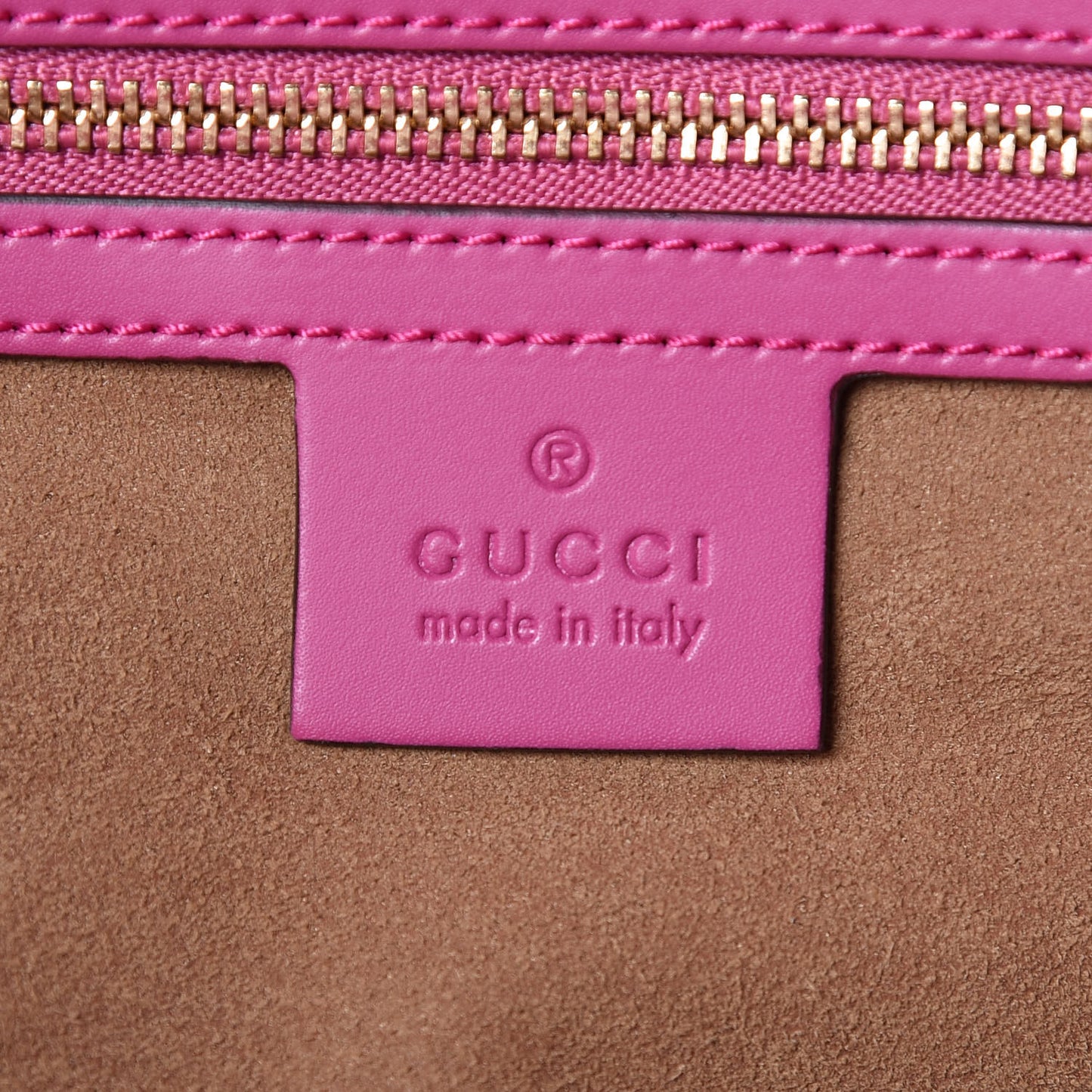 Soft GG Supreme Monogram Medium Crossbody Tote Beige Hibiscus Red New Rosette