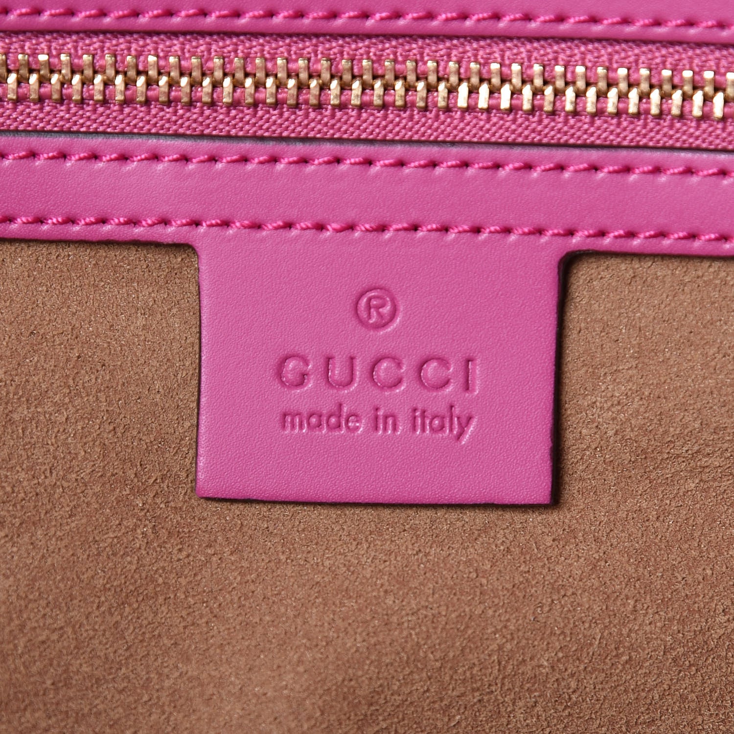 Gucci Soft GG Supreme Monogram Medium Crossbody Tote Beige Hibiscus Red New Rosette 6 of 9
