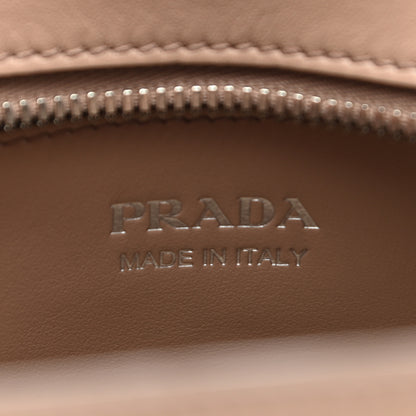 Prada Saffiano Cuir Calfskin Mini Monochrome Top Handle Tote Cipria 8 of 8