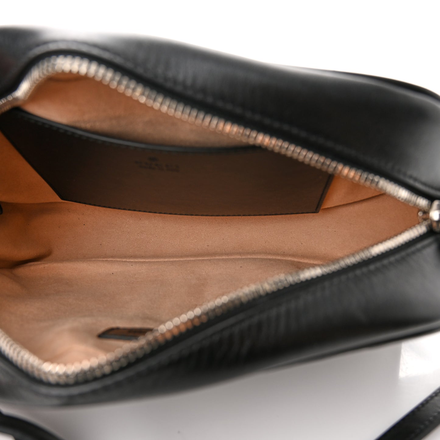 Calfskin Matelasse Aria Small GG Marmont Chain Shoulder Bag Black