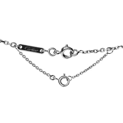 Cartier 18K White Gold Medium Hearts and Symbols Necklace 5 of 7