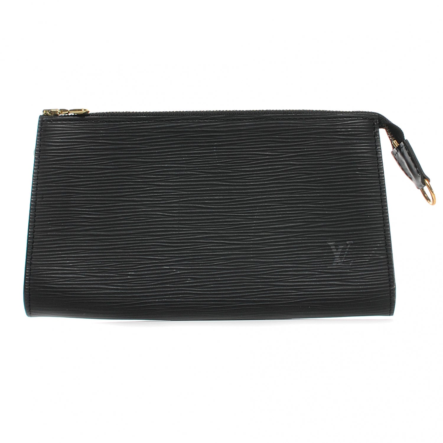 Louis Vuitton Epi Pochette Accessories 21 Black 1 of 9