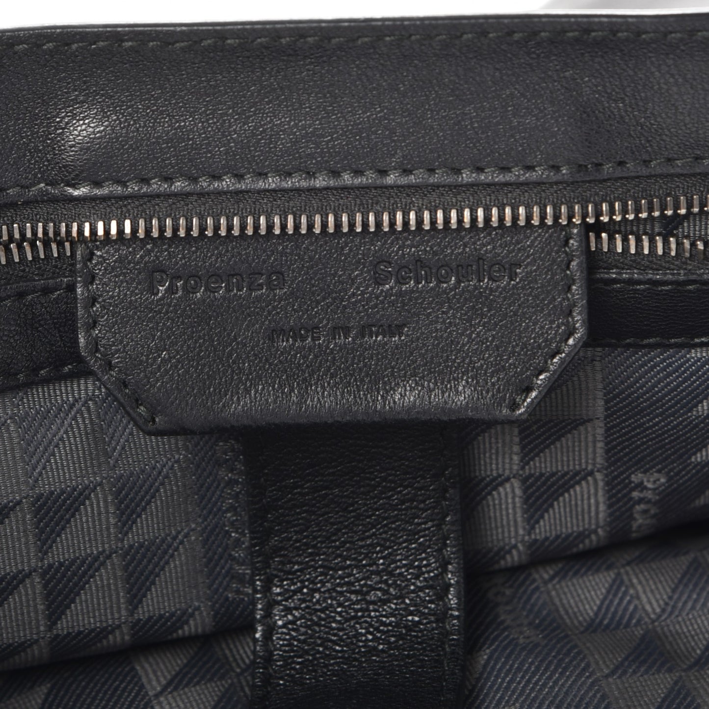 Lambskin Medium PS1 Satchel Black