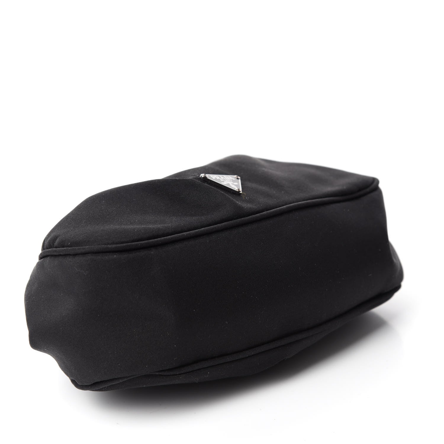 Prada Satin Evening Bag Black 4 of 10