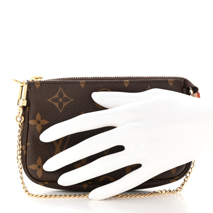 Louis Vuitton Monogram Mini Pochette Accessories 2 of 7