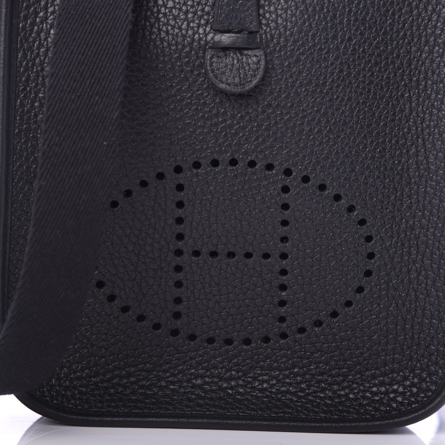 Hermes Taurillon Clemence Evelyne TPM Black 9 of 10