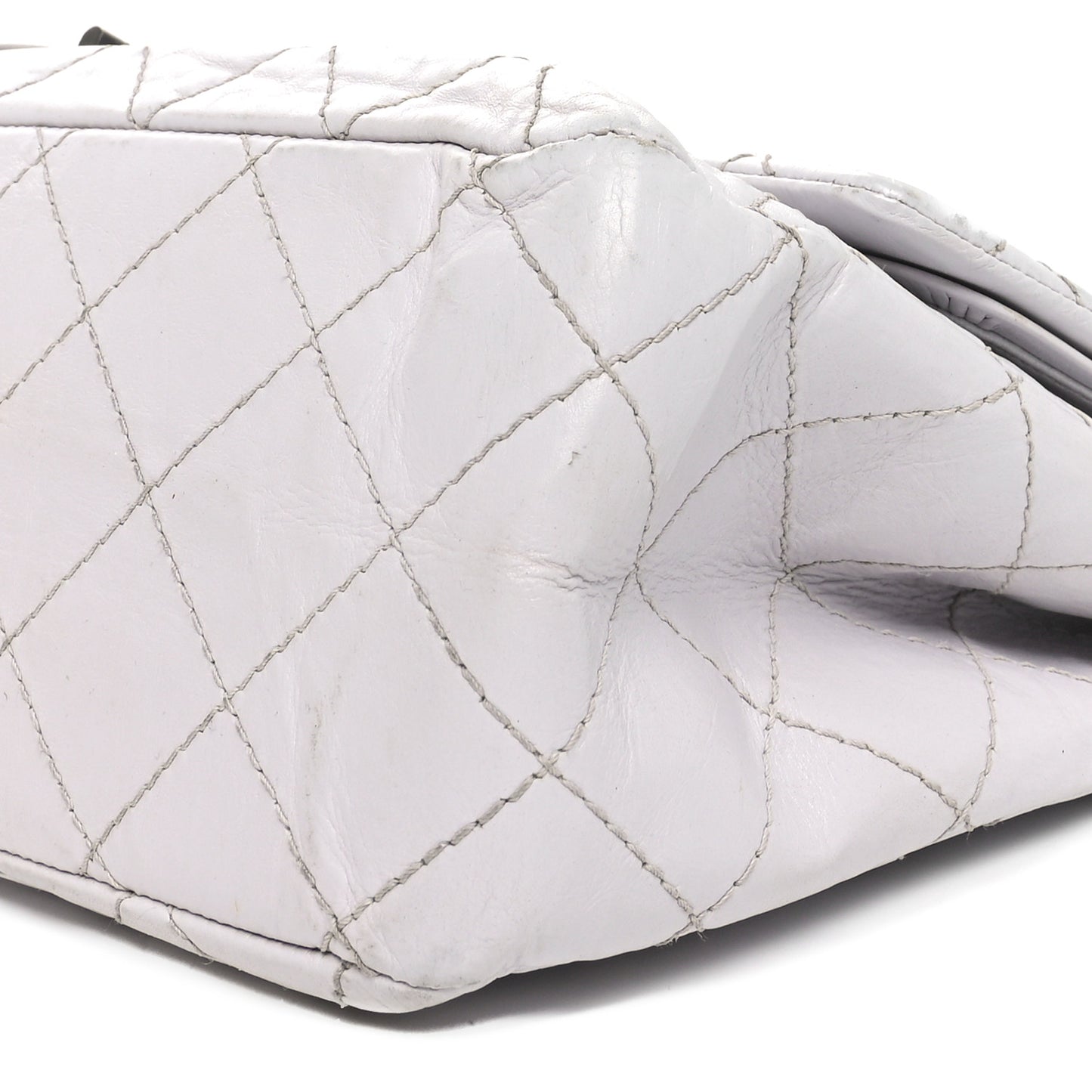 Aged Calfskin 2.55 Reissue 226 Flap White