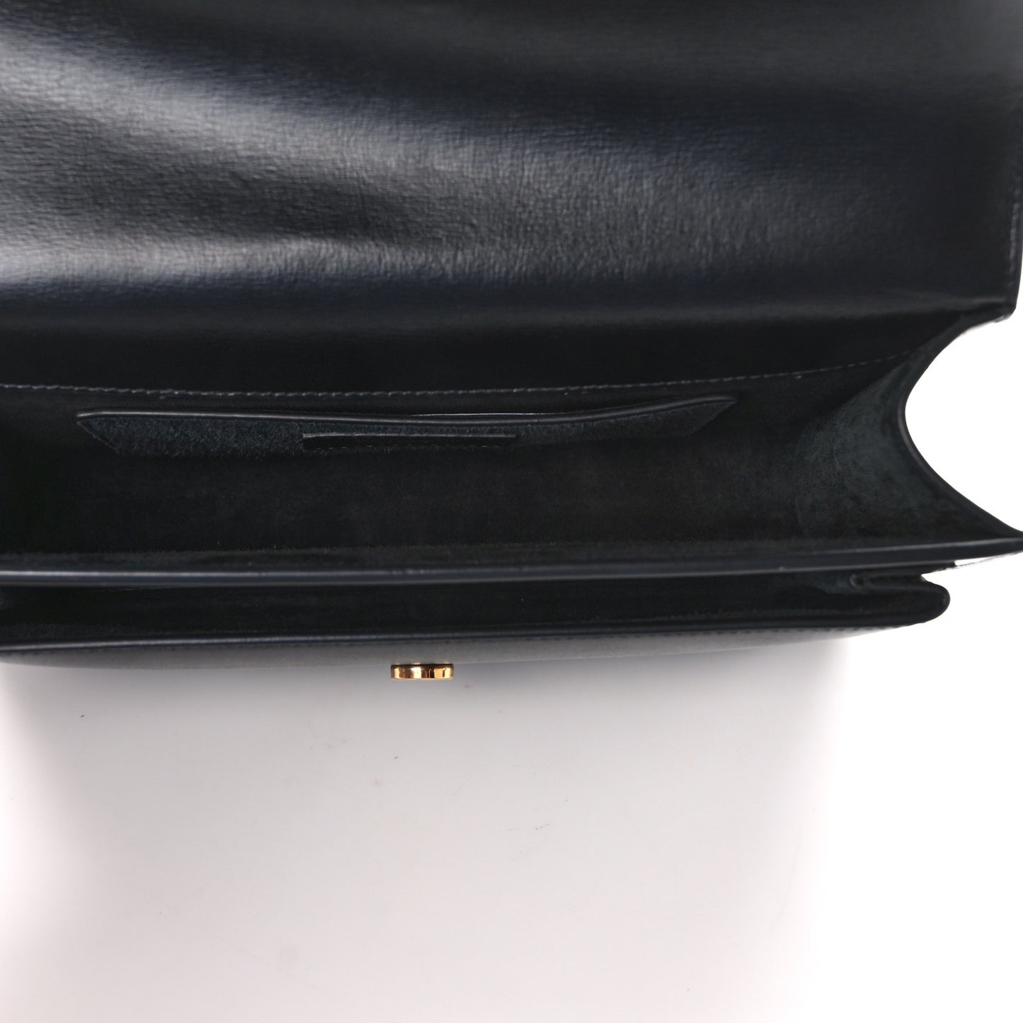 Smooth Calfskin Medium Monogram Sunset Satchel Black