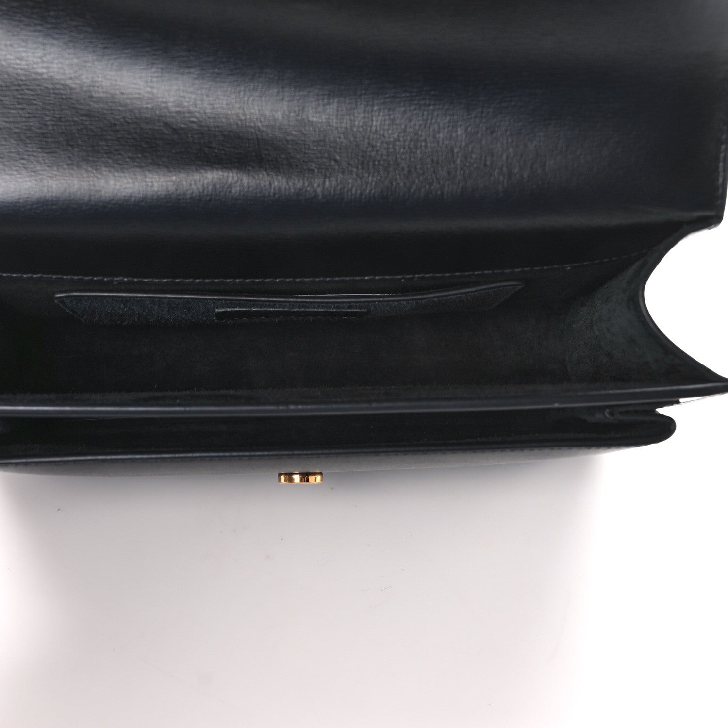 Saint Laurent Smooth Calfskin Medium Monogram Sunset Satchel Black 5 of 12