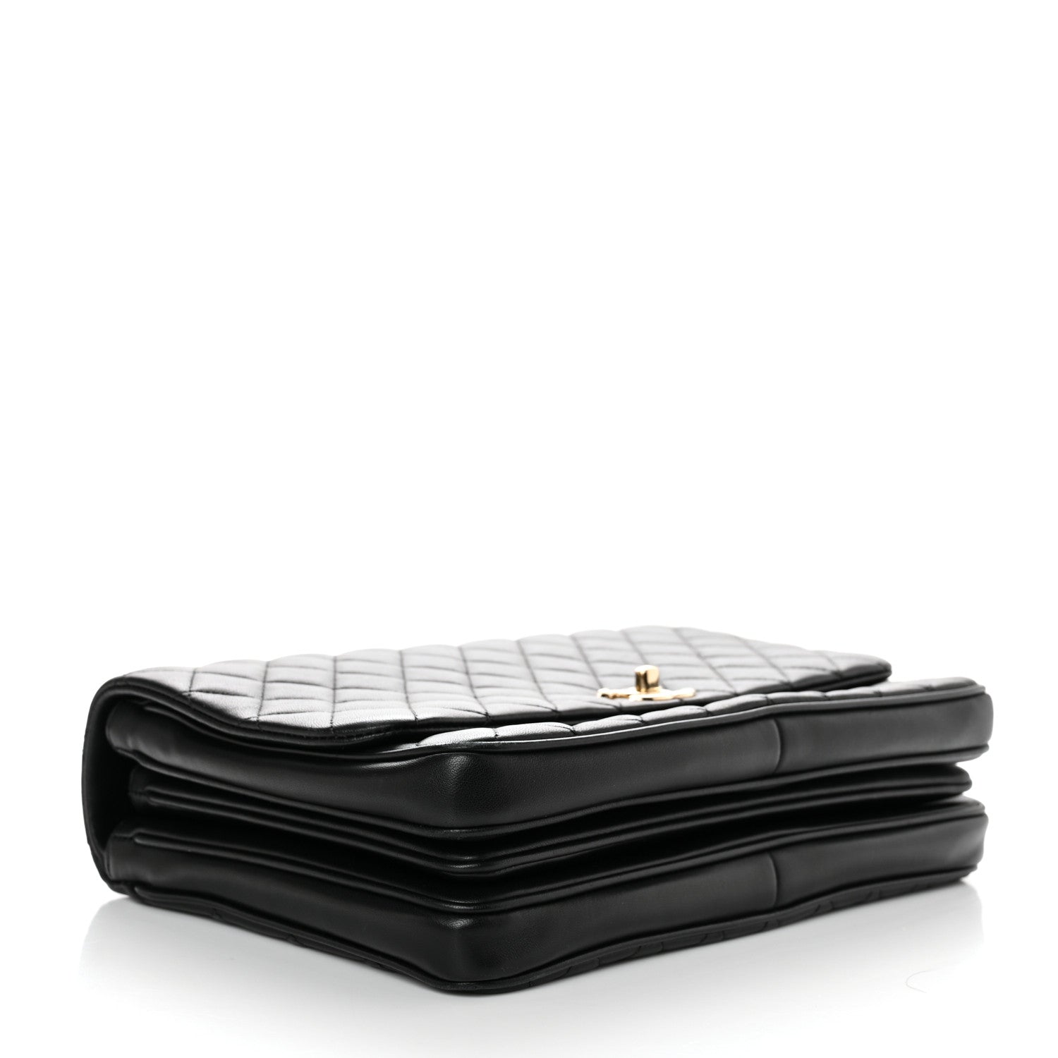 Chanel Lambskin Quilted Medium Citizen Chic Flap Black 4 of 11