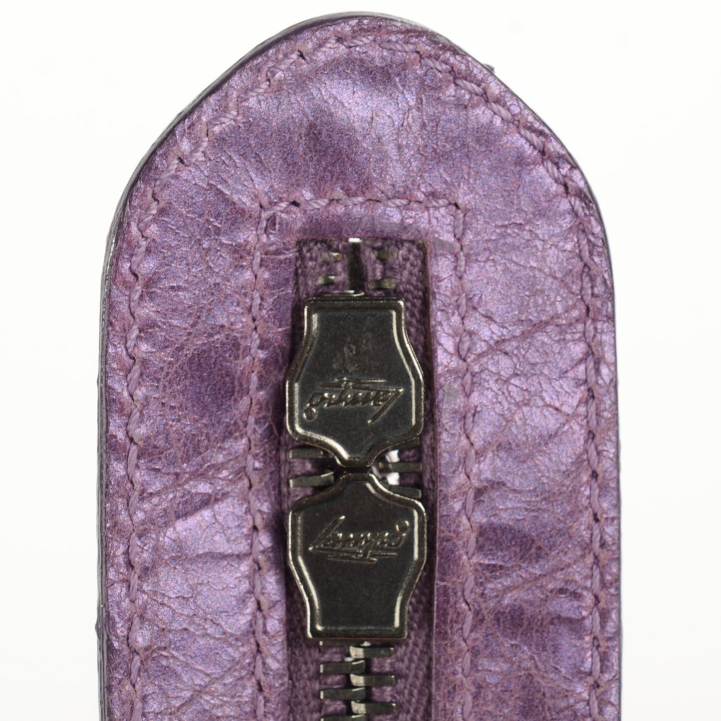 Agneau Classic Hardware City Metallic Purple