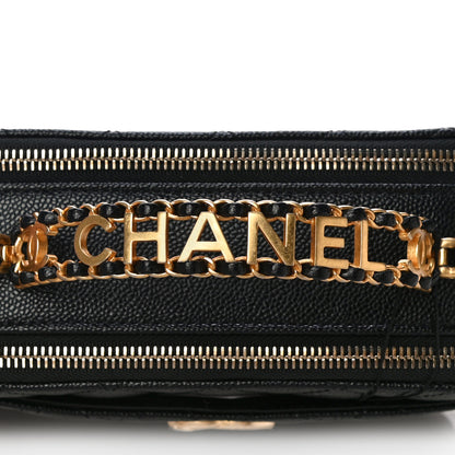 Chanel Caviar Quilted Small Pick Me Up Vanity Case Black 11 of 11