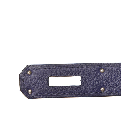 Hermes Evercolor Verso Kelly Retourne 28 Bleu Encre Bleu Zellige 28 of 41